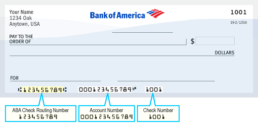 Bank Of America Application Checking Account